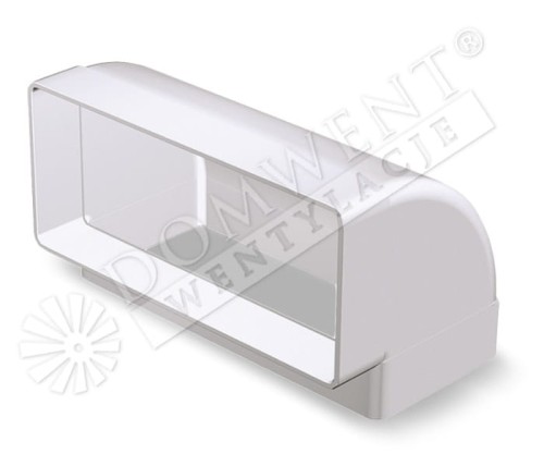 Kolano pionowe plastic 90° 220 x 90mm