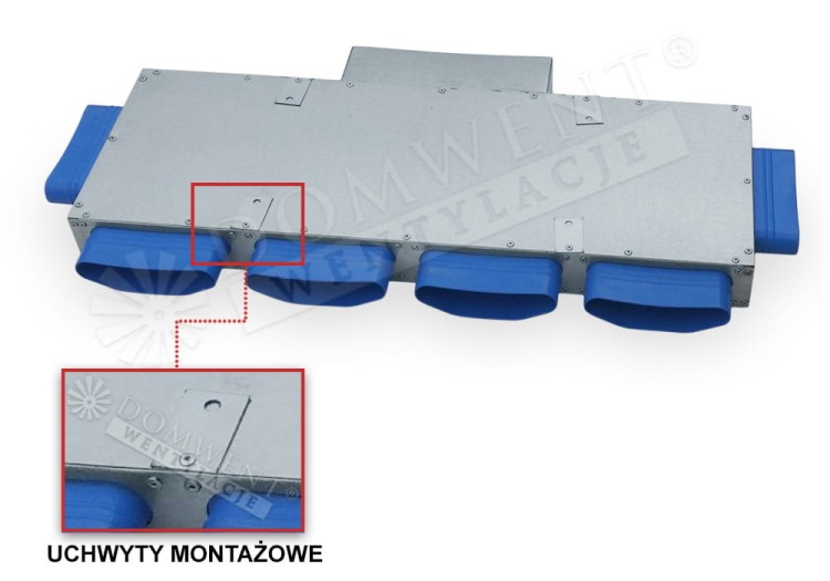 rozdzielacz rurowy Smartflex flat  6xFLAT 200x50