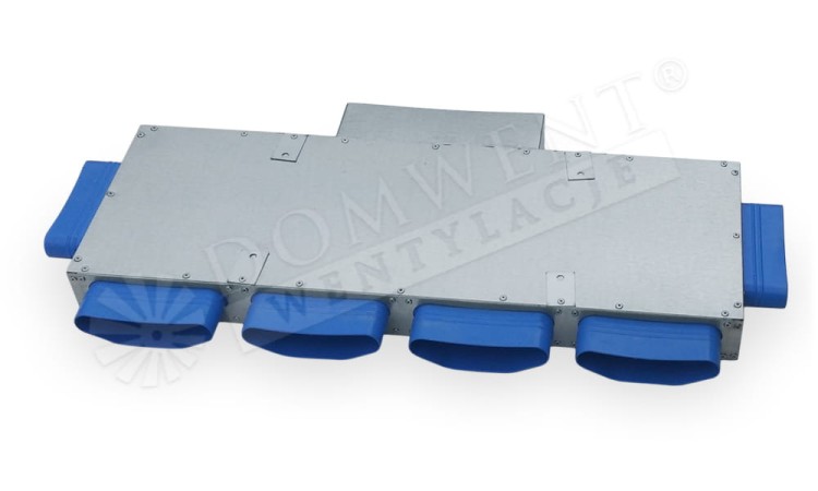 Smartflex flat rozdzielacz rurowy sześcio-króćcowy