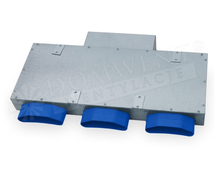 Smartflex flat rozdzielacz rurowy trzy-króćcowy