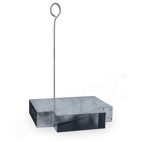 Trójnik ze zwrotnica prostokątny