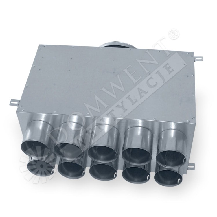 Puszka rozprężna 10x90mm tłumiący / pod anemostat 180