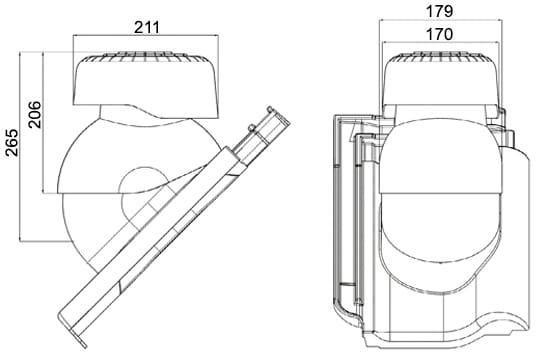 Wywietrznik kanalizacyjny WIRPLAST