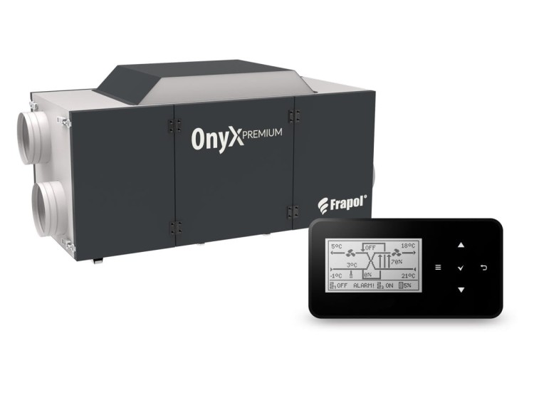 Centrala wentylacyjna Frapol Onyx 500 Premium