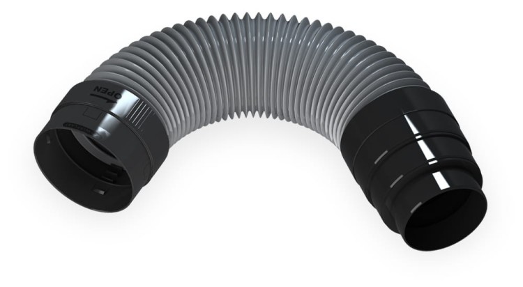 Rura przyłączeniowa do kominka wentylacyjnego Ruroflex Plus U81R