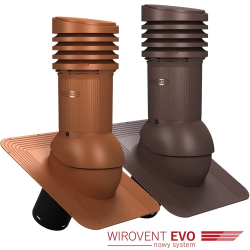 Kominek wentylacyjny izolowany pod gont, papę E02