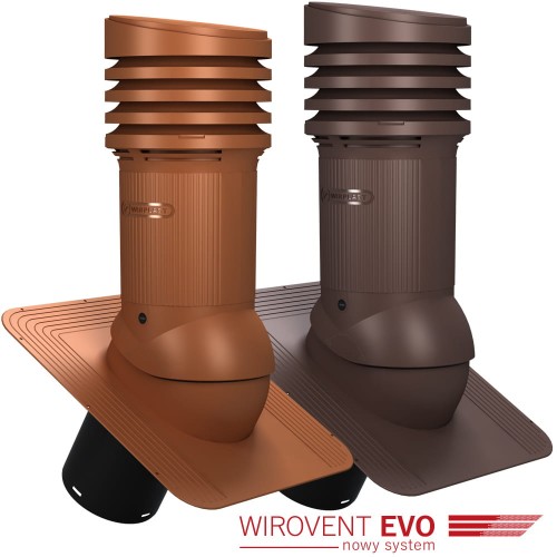 Kominek wentylacyjny izolowany pod gont, papę E06