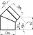 KOLANO 45° SYSTEM KOMINOWY
