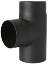 TRÓJNIK T CZARNY SYSTEM KOMINOWY