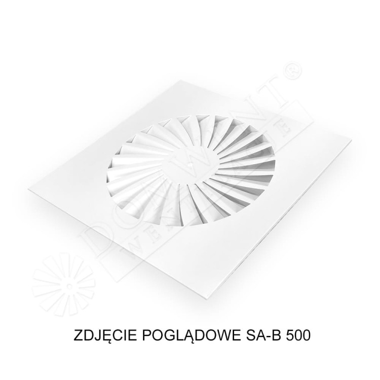 Anemostat kasetonowy wirowy SA-B 300