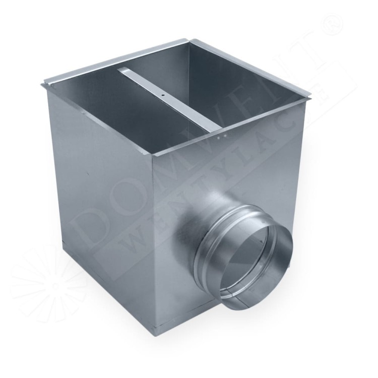 Skrzynka rozprężna do anemostatu wirowego SA-B