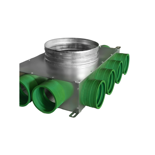 Rozdzielacz rurowy PER-FLEX gumowe króćce