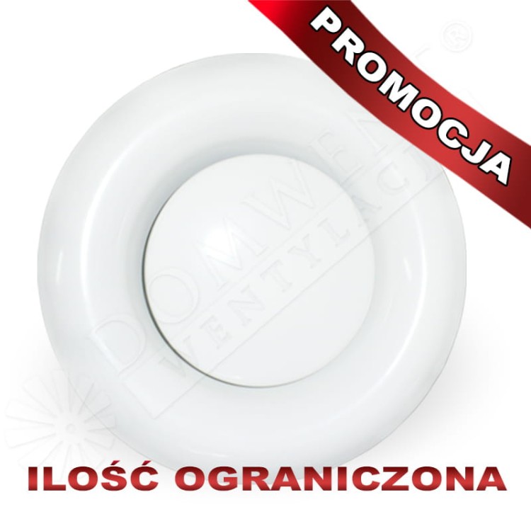 ANEMOSTAT ZAWÓR 125 WYWIEWNY BIAŁY + RAMKA PROMOCJA