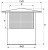Czerpnia dachowa prostokątna typu A