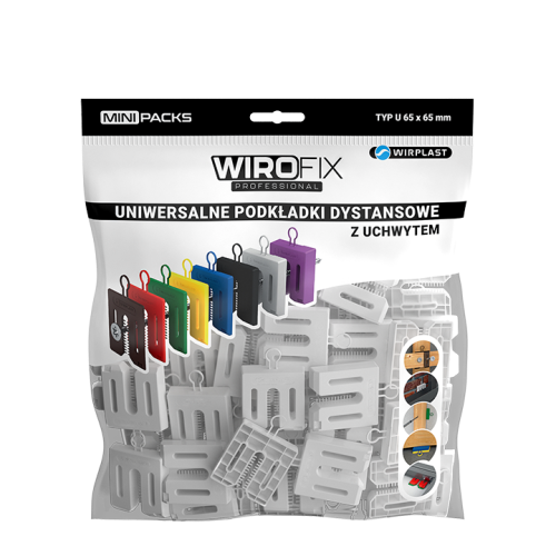 Uniwersalna podkładka dystansowa z uchwytem Wirplast