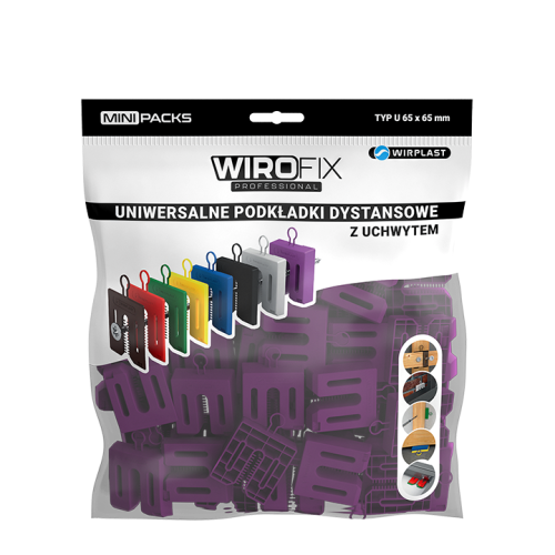 Uniwersalna podkładka dystansowa z uchwytem Wirplast