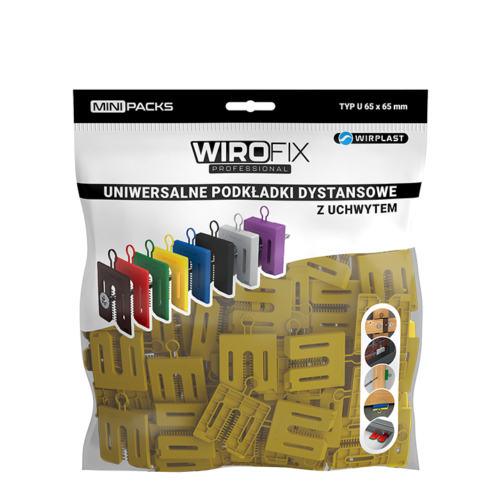 Uniwersalna podkładka dystansowa z uchwytem Wirplast