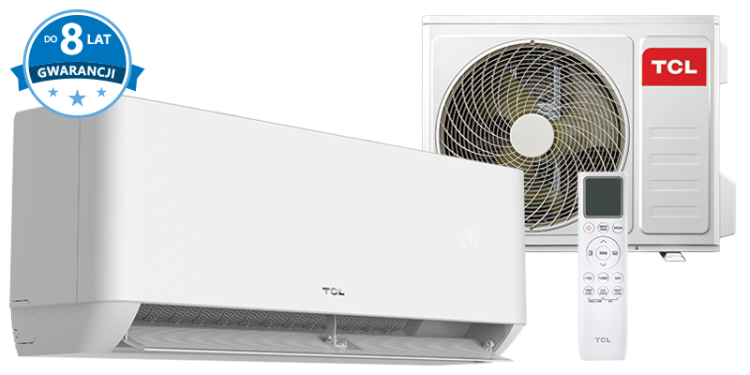 Klimatyzator pokojowy TCL OCARINA TAC-12CHSD 3,4 kW WiFi