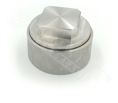 Króciec pomiarowy nierdzewny M64 x 4