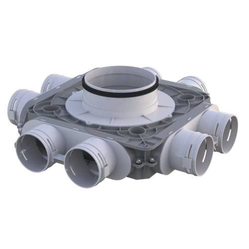 Skrzynka rozdzielcza rozdzielacz rurowy z tworzywa Flexivent VENTS