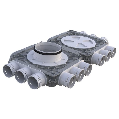 Skrzynka rozdzielcza rozdzielacz rurowy z tworzywa Flexivent VENTS