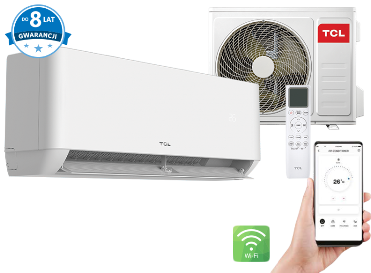 Klimatyzator pokojowy TCL OCARINA TAC-12CHSD