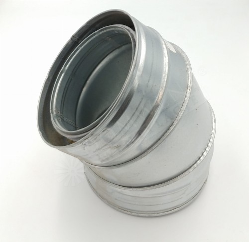 Kolano preizolowane dwupłaszczowe 45st