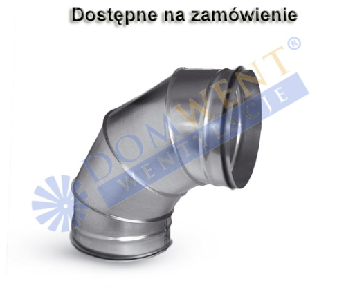 Kolano segmentowe z uszczelką 90