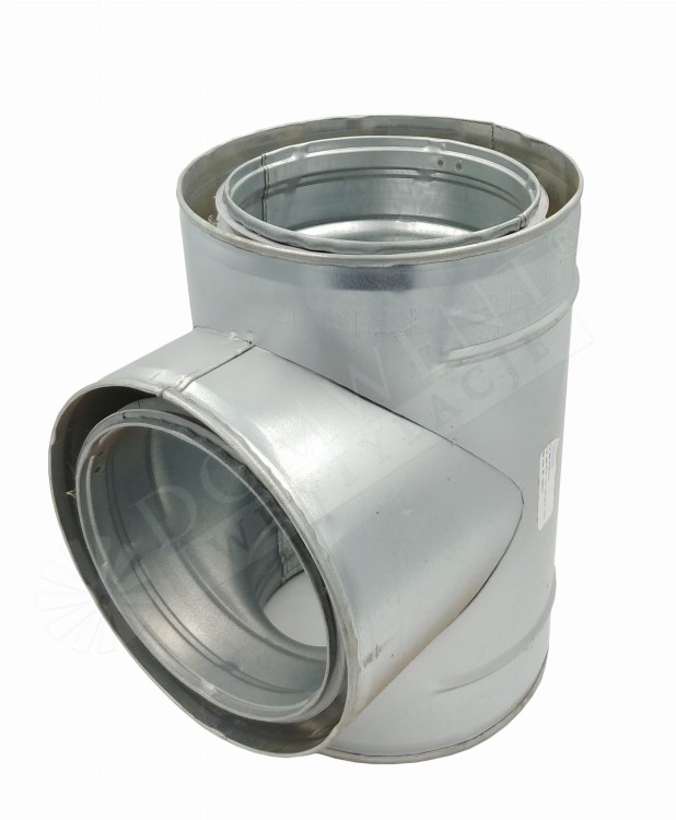 Trójnik T preizolowany dwupłaszczowy