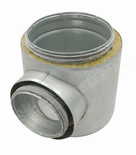 Trójnik T preizolowany dwupłaszczowy