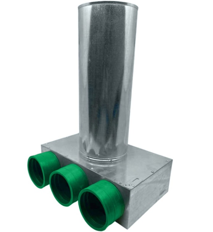 Puszka rozprężna 3x75mm / pod anemostat 125 smartflex