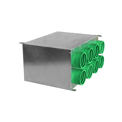 Rozdzielacz rurowy (tłumiący) gumowe króćce PER-FLEX