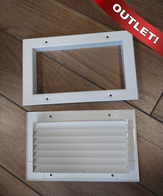 KRATKA WENTYLACYJNA PRZEPŁYWOWA