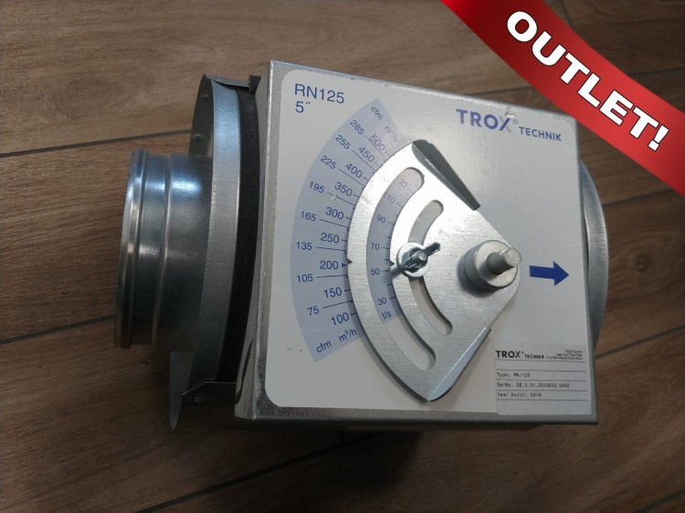 REGULATOR RZEPŁYWU RND TROX