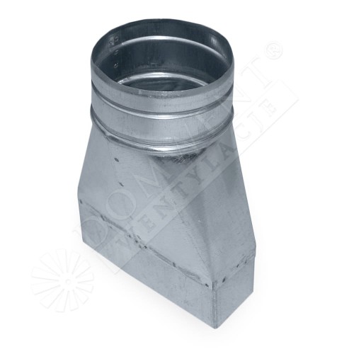 Redukcja symetryczna ocynkowana wentylacja