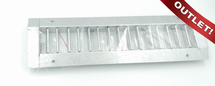 KRATKA WENTYLACYJNA SGR-0 325x75 NA KANAŁ OKRĄGŁY RURĘ