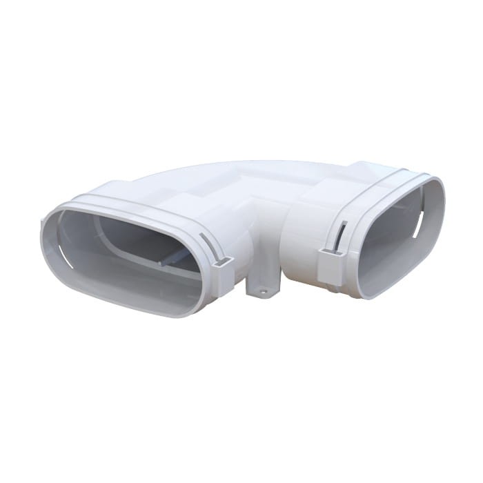 Kolano poziome z tworzywa Flexivent VENTS