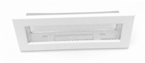 Kratka osłonowa do kanału biała KRKP