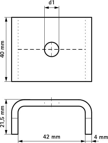 KSZTAŁTOWNIK PODKŁADKA U 41/20 41X41 WALRAWEN