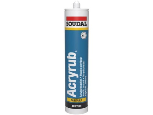 USZCZELNIACZ AKRYL ACRYRUB SOUDAL 310 ML