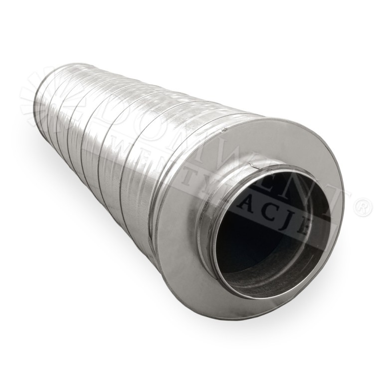 TŁUMIK NIERDZEWNY AKUSTYCZNY OKRĄGŁY