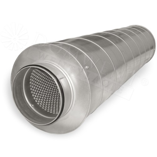 TŁUMIK NIERDZEWNY AKUSTYCZNY OKRĄGŁY NIERDZEWNY V2A H304