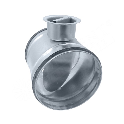 Przepustnica zamykająca z uszczelką