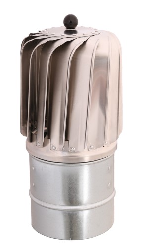 TURBOWENT TULIPAN 150 Nasada kominowa na podstawie rurowej nieotwieranej