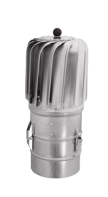 NASADA KOMINOWA TURBOWENT TULIPAN 150 NA PODSTAWIE RUROWEJ OTWIERANEJ