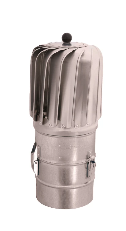 NASADA KOMINOWA TURBOWENT TULIPAN 150 NA PODSTAWIE RUROWEJ OTWIERANEJ