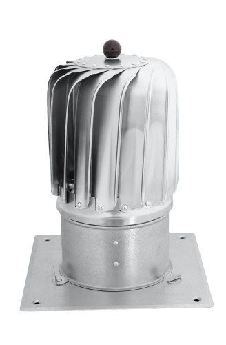 NASADA KOMINOWA TURBOWENT TULIPAN 150 NA PODSTAWIE KWADRATOWEJ (OTWIERANEJ)