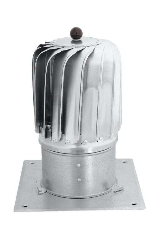 NASADA KOMINOWA TURBOWENT TULIPAN 150 NA PODSTAWIE KWADRATOWEJ (OTWIERANEJ)