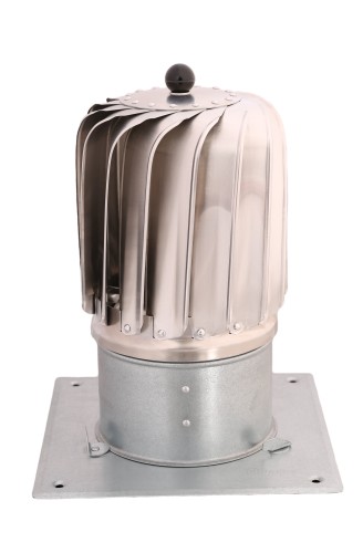 NASADA KOMINOWA TURBOWENT TULIPAN 150 NA PODSTAWIE KWADRATOWEJ (OTWIERANEJ)