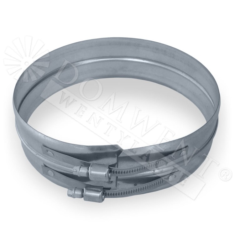 Opaska zaciskowa odciąg trocin wentylacja